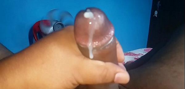  jerk off and cum slow motion